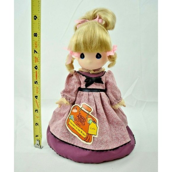Precious Moments Carla Children of the World 8.5 inch Doll America Vintage 1994 - Picture 7 of 7